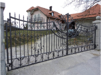 Ograje Dečman s.p. - Kunstschmiedearbeiten und schmiedeeiserne Zäune - Türen - Miniaturansicht 079